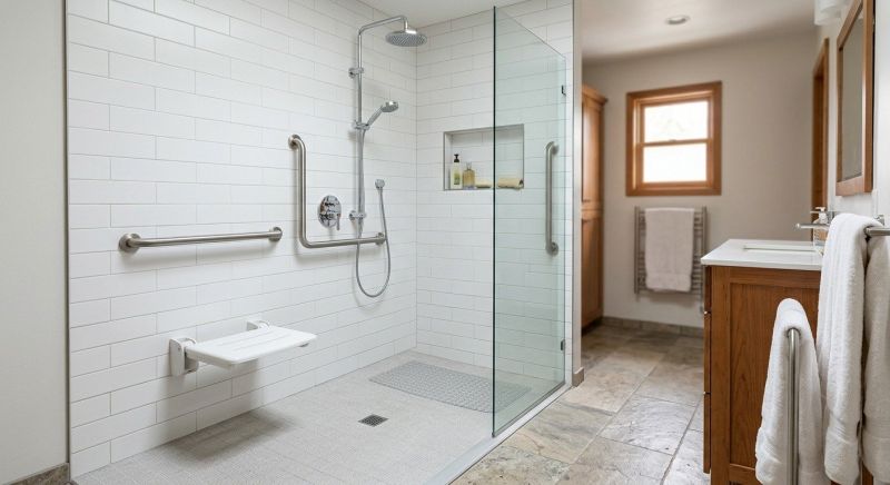 Accessible Shower Construction in Lancaster County, PA