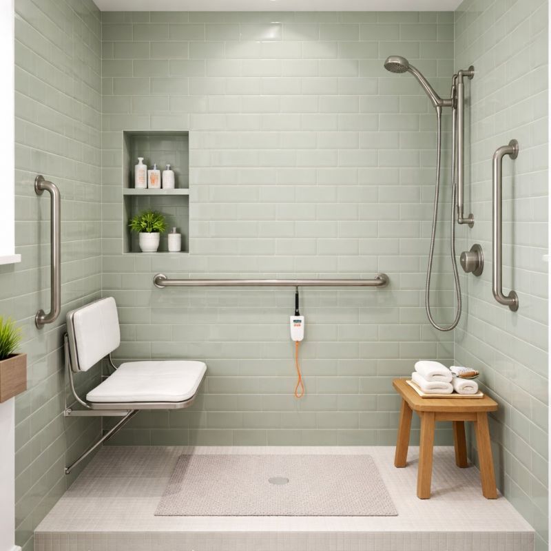 Elderly Shower Installation in Lancaster County, PA